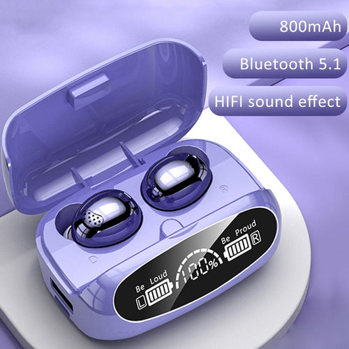 Dragon 32MAX Touch Bluetooth Earbuds purple or black