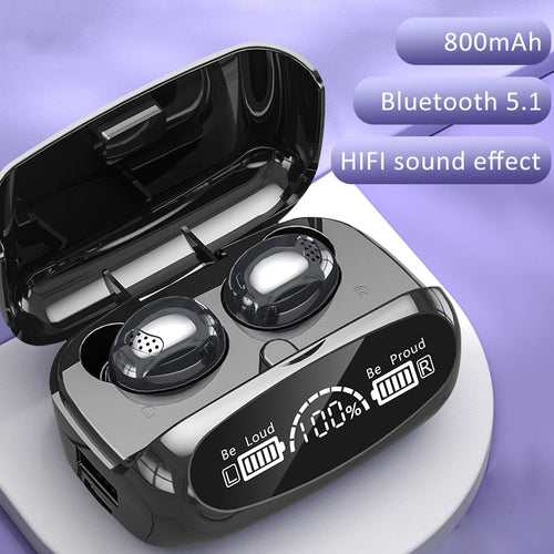 Dragon 32MAX Touch Bluetooth Earbuds purple or black