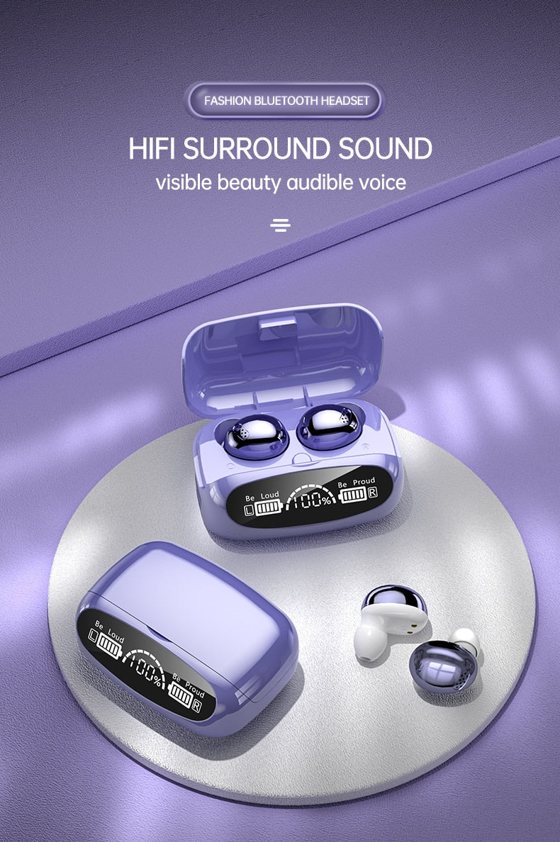 Dragon 32MAX Touch Bluetooth Earbuds purple or black